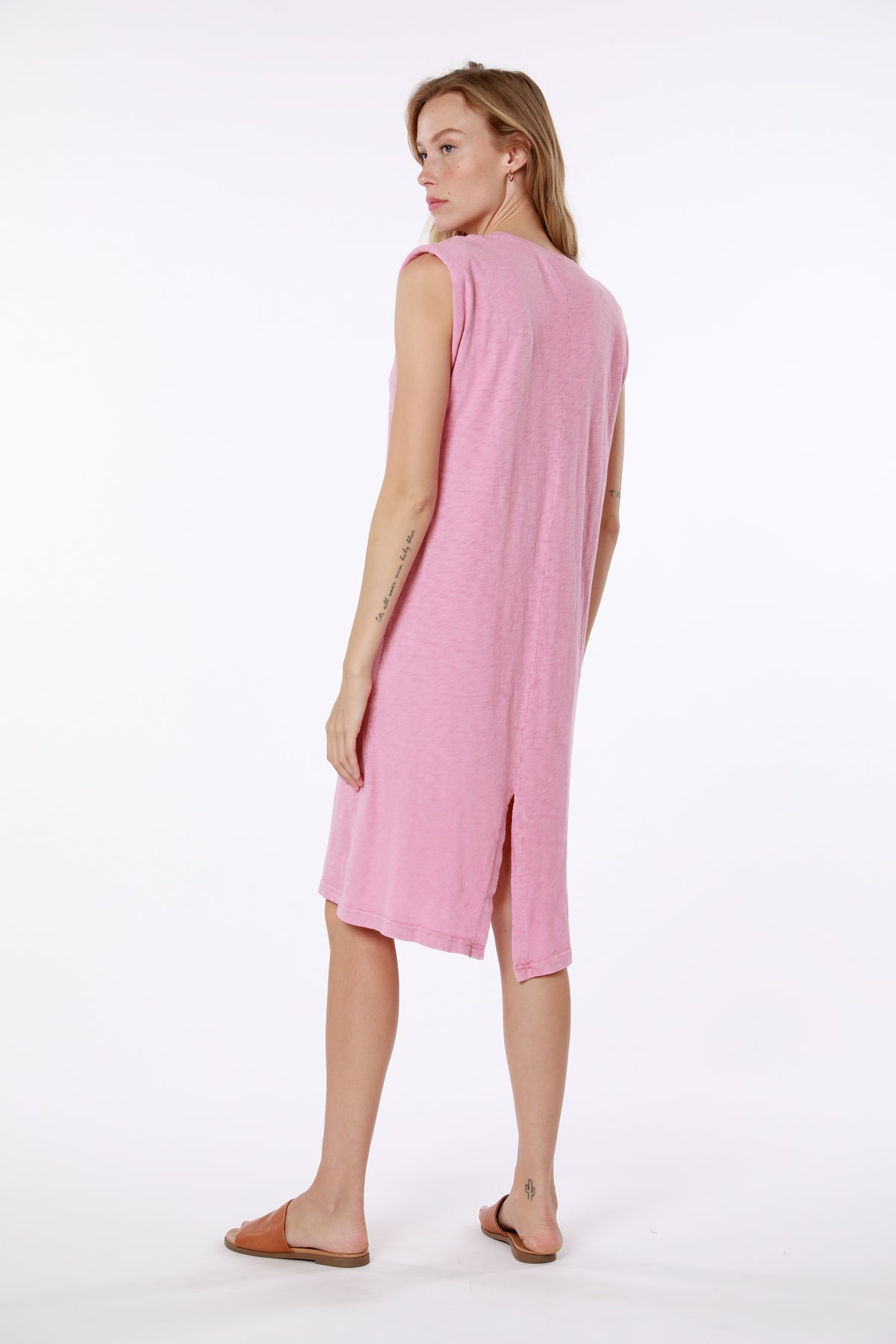 V Midi Dress