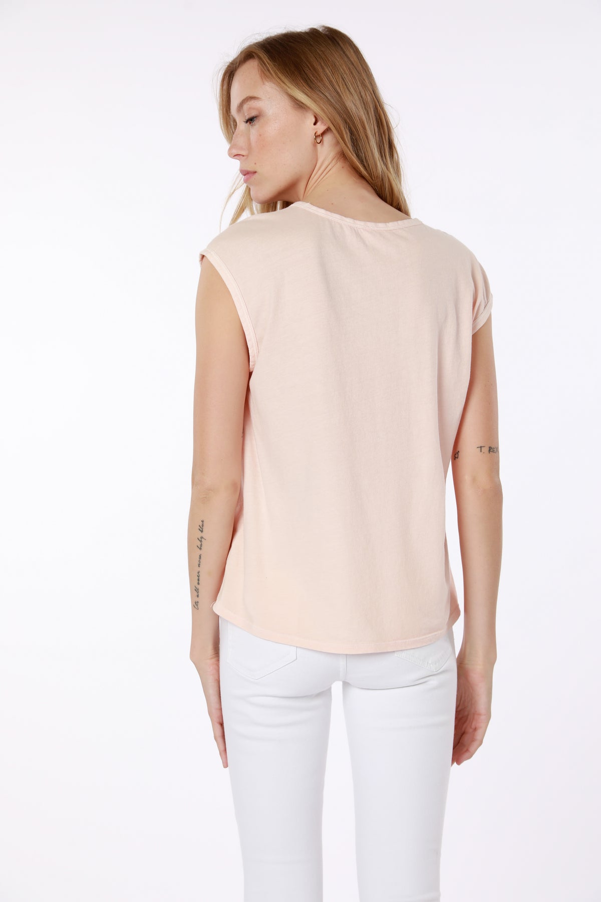 Cap Slv V Neck