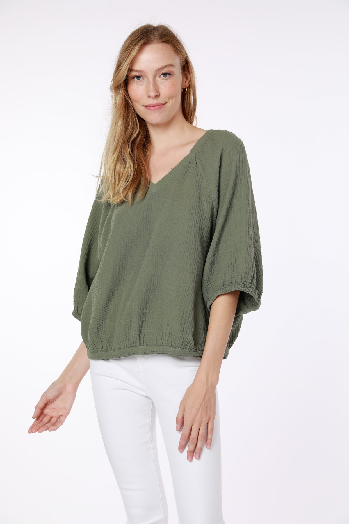 V Neck Blouse