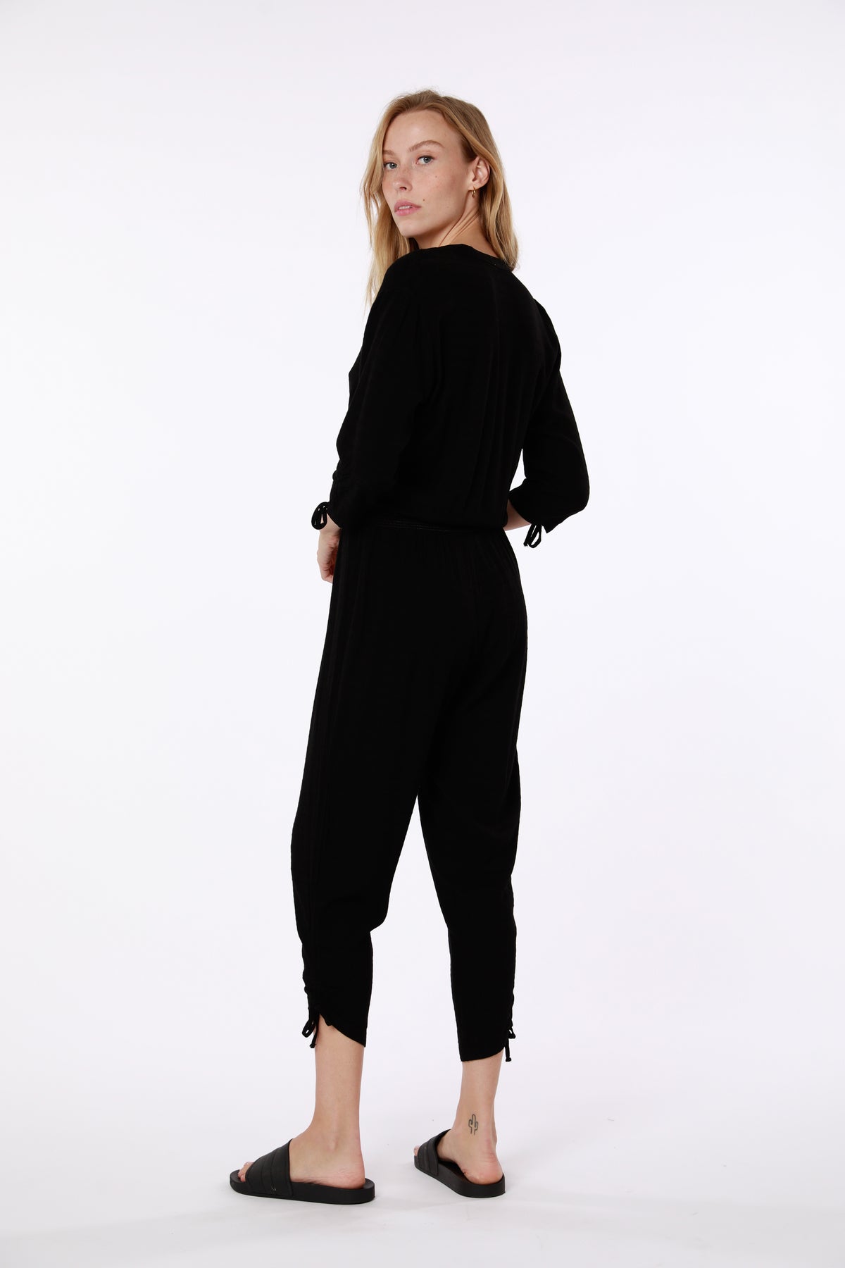 Drawstring Jumpsuit