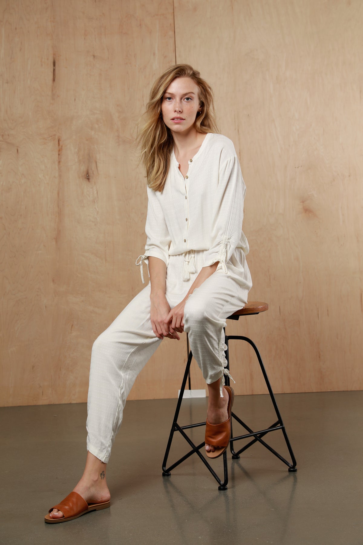 Drawstring Jumpsuit