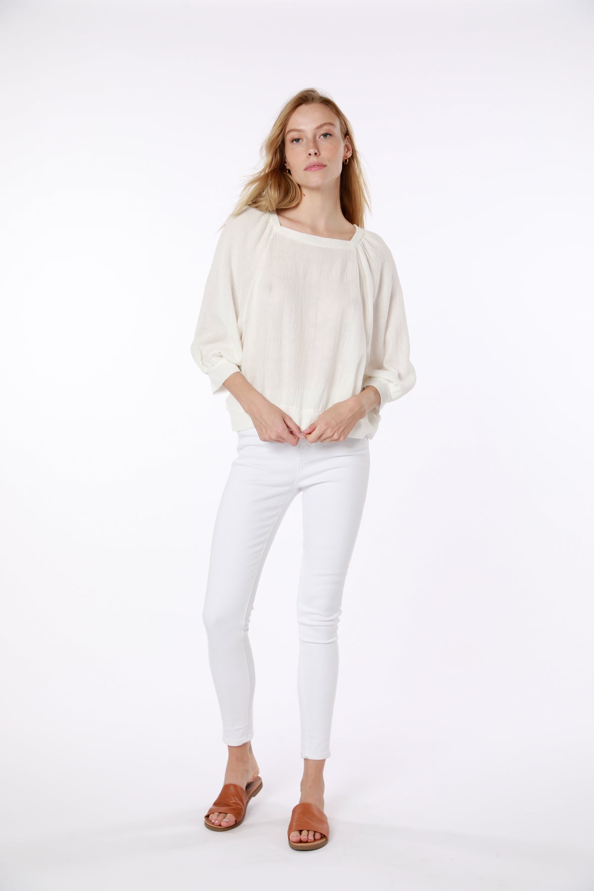 Square Neck Blouse