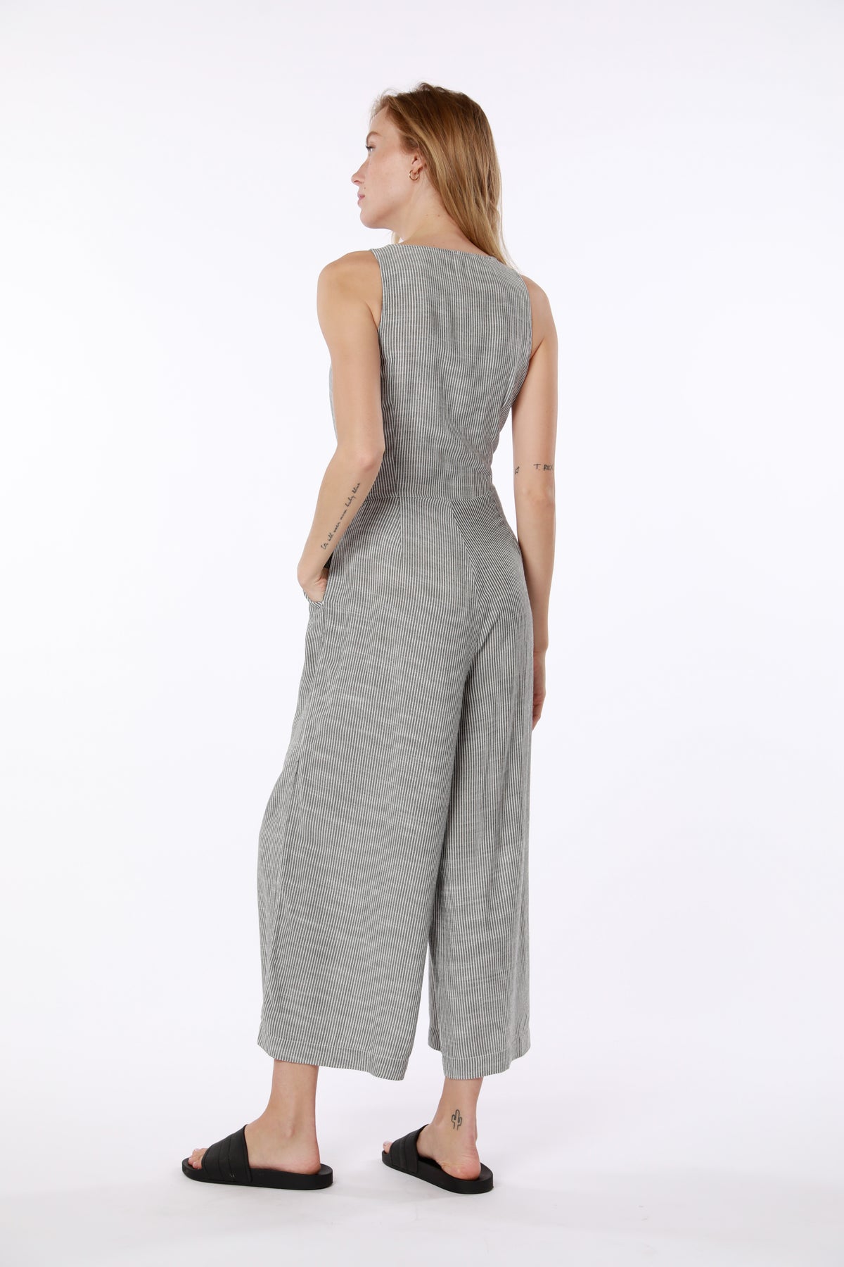 Tie Front Jumpsuit