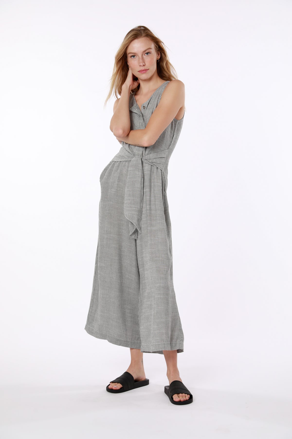 Tie Front Jumpsuit