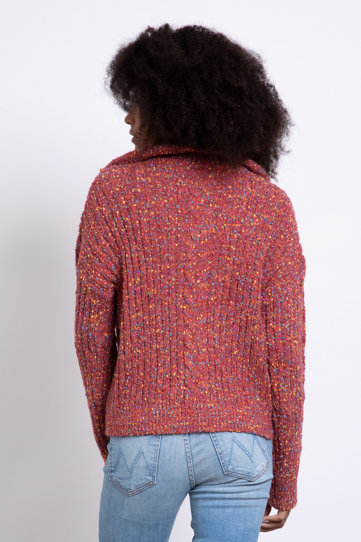 ZIP NECK LS