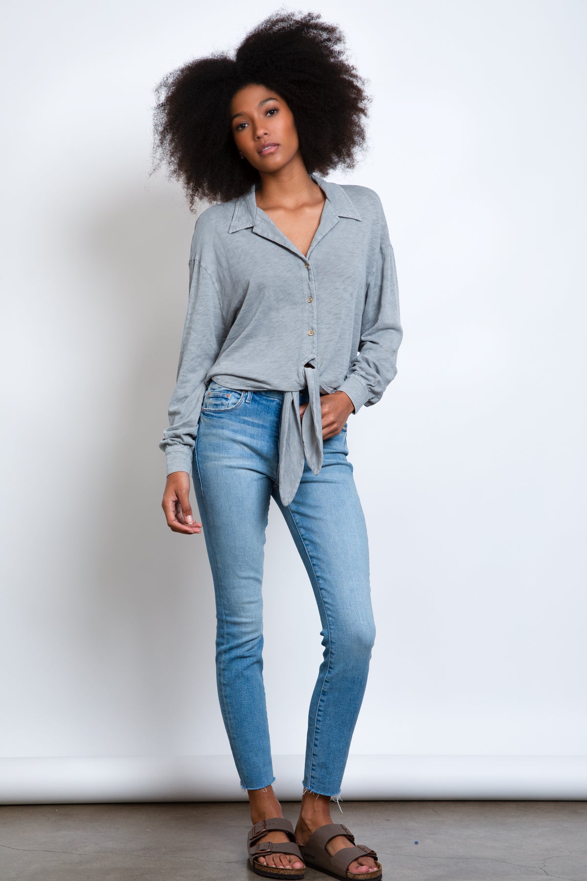LS TIE FRONT TOP